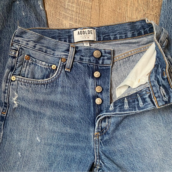 Agolde Jamie High Rise Jean - Picture 5 of 8